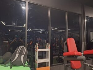 Kaca Film di Fitness Bali