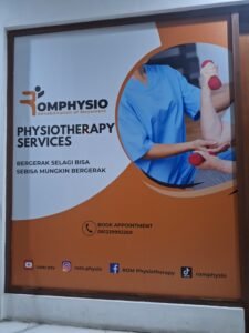 Sticker One Way Vision Romphysio